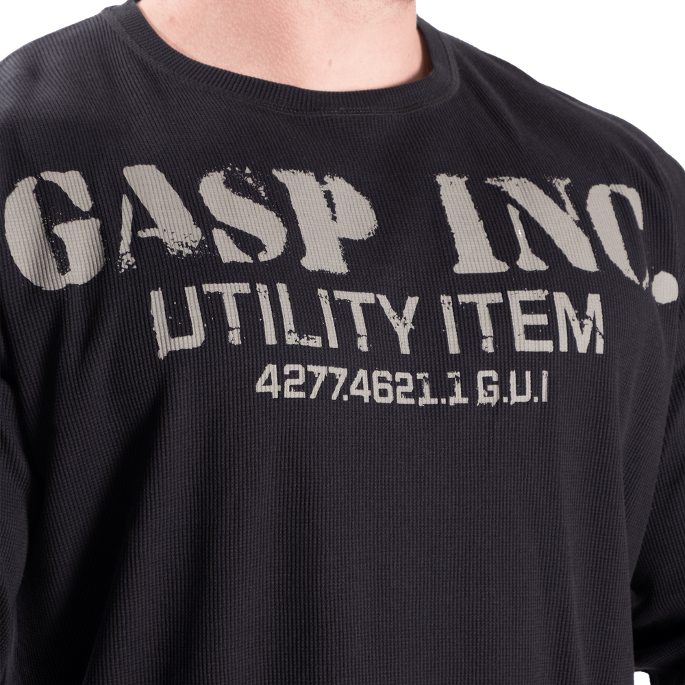 Pull thermique de gym Gasp Asphalte