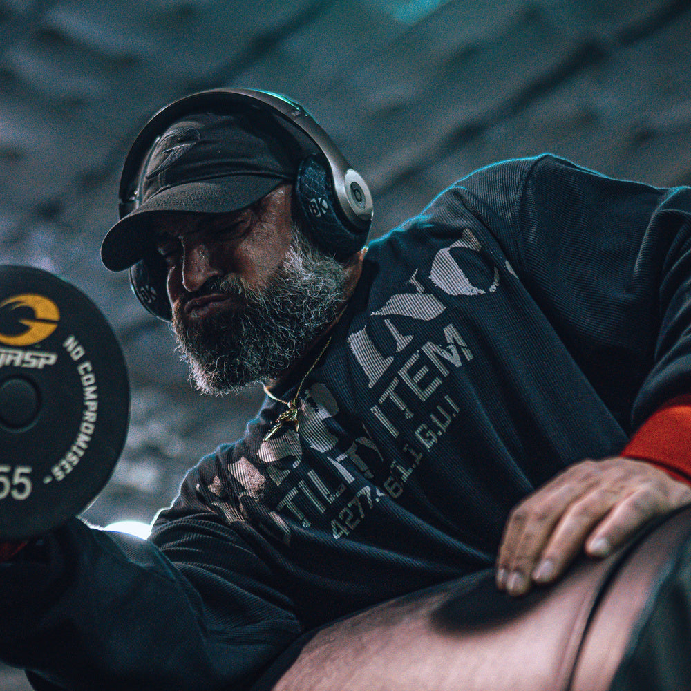 Pull thermique de gym Gasp Asphalte