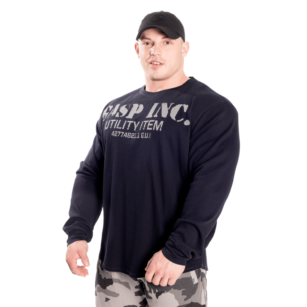 Pull thermique de gym Gasp Asphalte