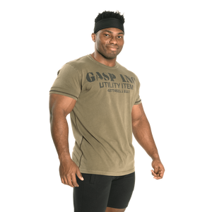 Gasp Basic Utility Tee Washed Green