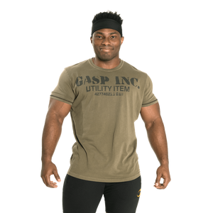 Gasp Basic Utility Tee Washed Green