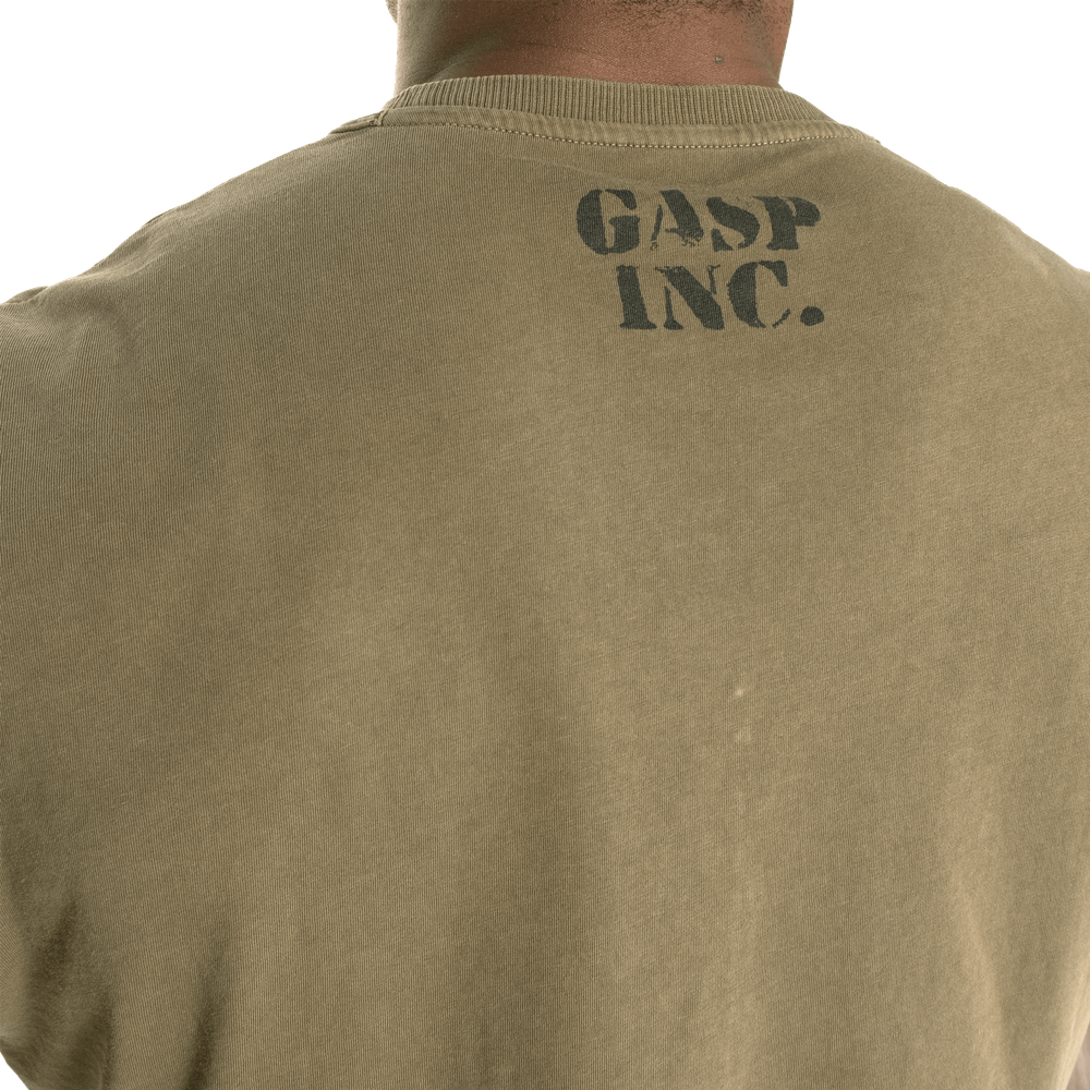 Gasp Basic Utility Tee Washed Green