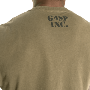 Gasp Basic Utility Tee Washed Green