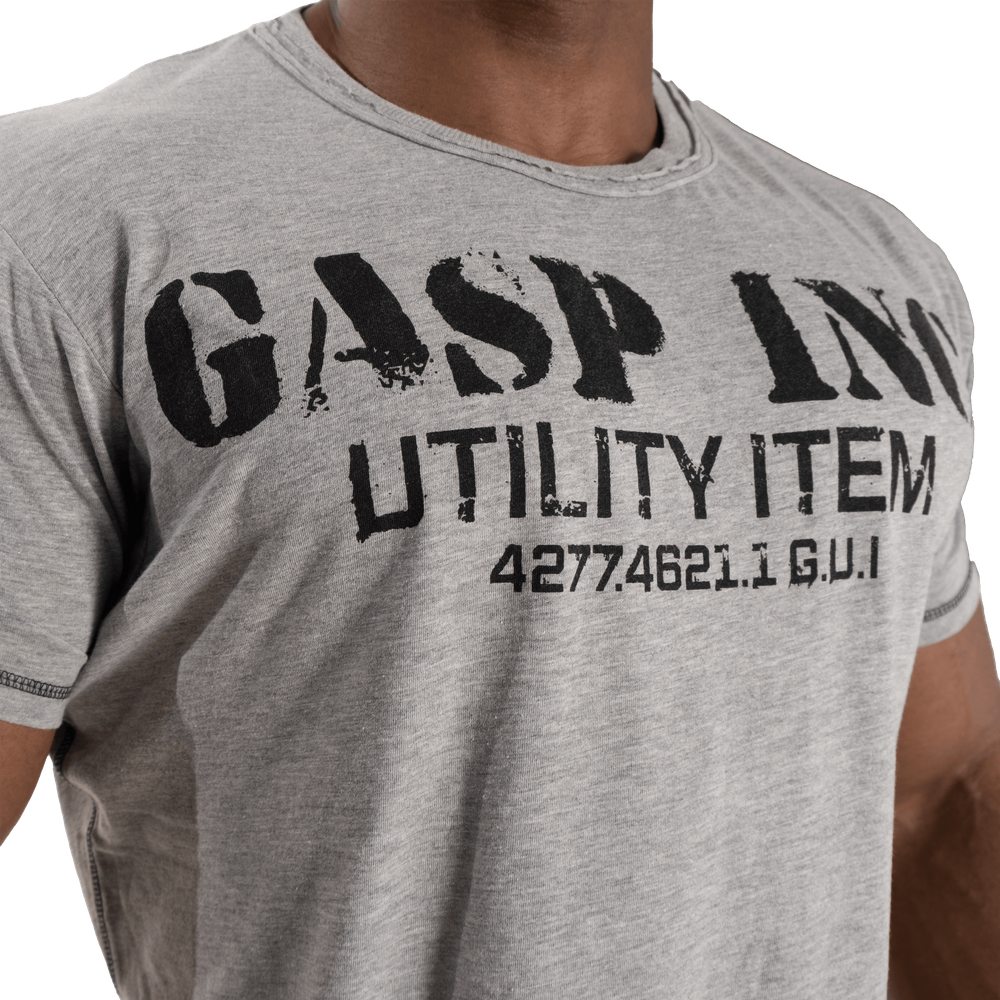 Gasp Basic Utility Tee Washed Grey