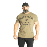 Gasp Relentless Skull Tee Washed Green