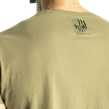 Gasp Relentless Skull Tee Washed Green