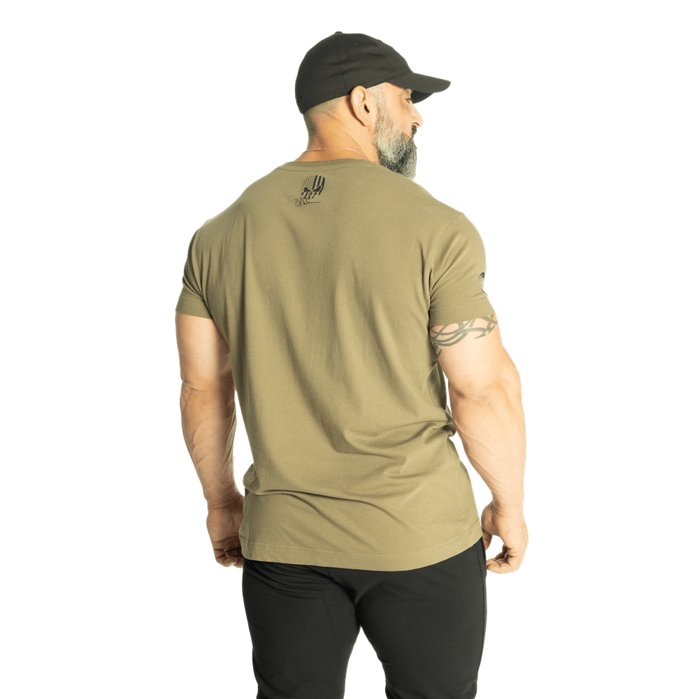 Gasp Relentless Skull Tee Washed Green