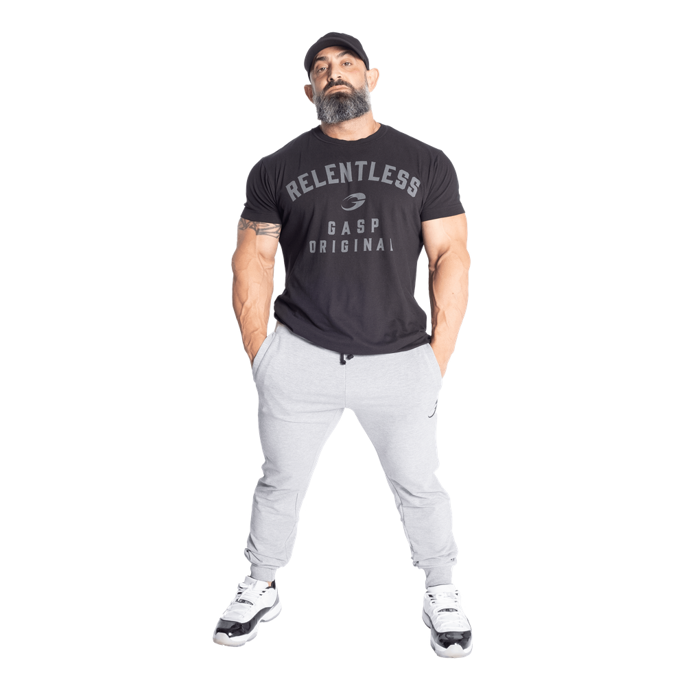 T-shirt noir Gasp Relentless Skull