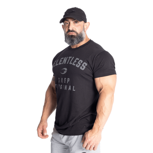 T-shirt noir Gasp Relentless Skull