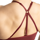 Betterbodies Astoria Seamless Short Bra Sangria Red