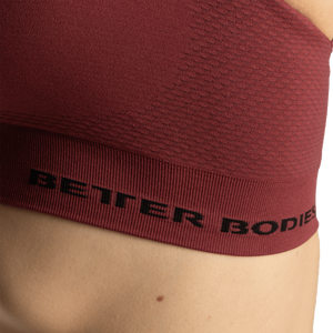 Betterbodies Astoria Seamless Short Bra Sangria Red