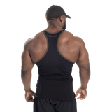 Gasp Ribbed T-Back Black