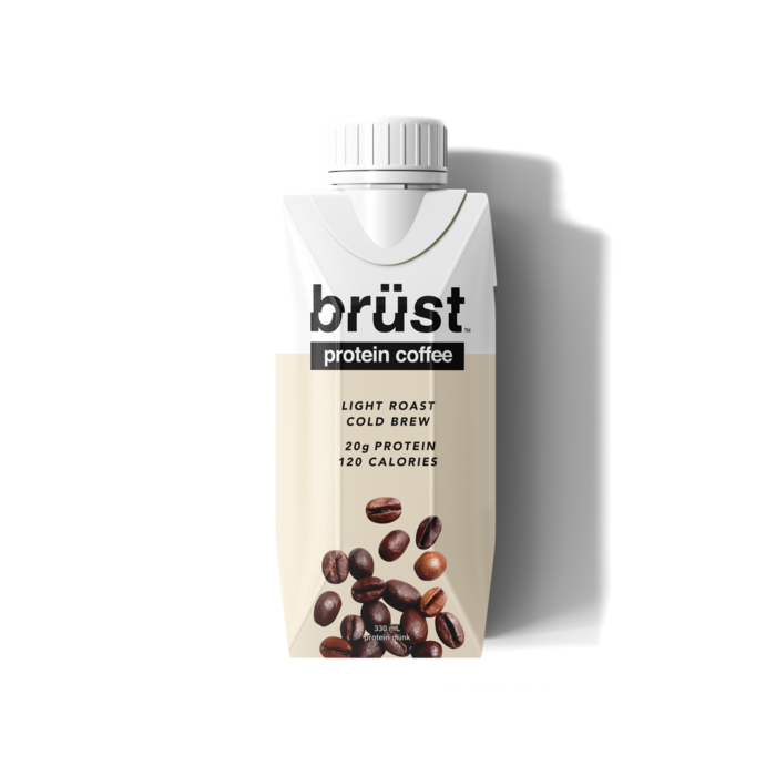 Brust Protein Coffee - Original Light Roast Cold Brew - 330ml