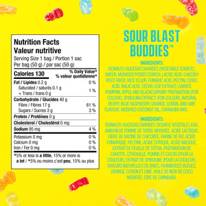 Bonbons Smart Sweets à base de plantes 50 g (paquets de 12)