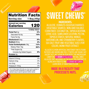 Bonbons Smart Sweets à base de plantes 50 g (paquets de 12)