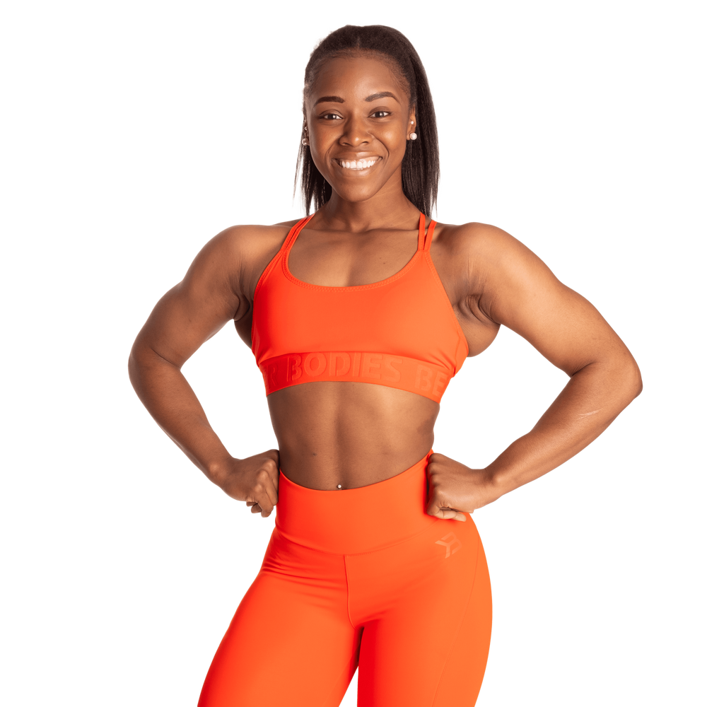 BetterBodies Gym Sport Bra Sunset Red