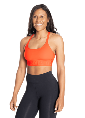 BetterBodies Gym Sport Bra Sunset Red