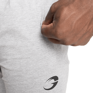 Short de survêtement fuselé Gasp gris clair