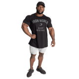 Short de survêtement fuselé Gasp gris clair