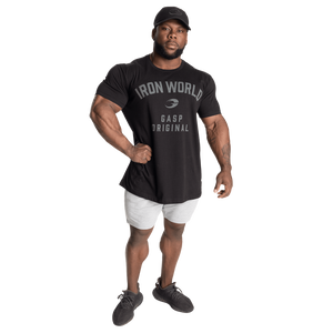 Short de survêtement fuselé Gasp gris clair