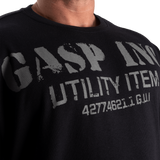 Gasp Iron Thermal Tee Asphalt