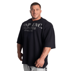 Gasp Iron Thermal Tee Asphalt