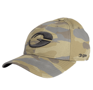 Casquette de baseball Gasp, motif camouflage vert