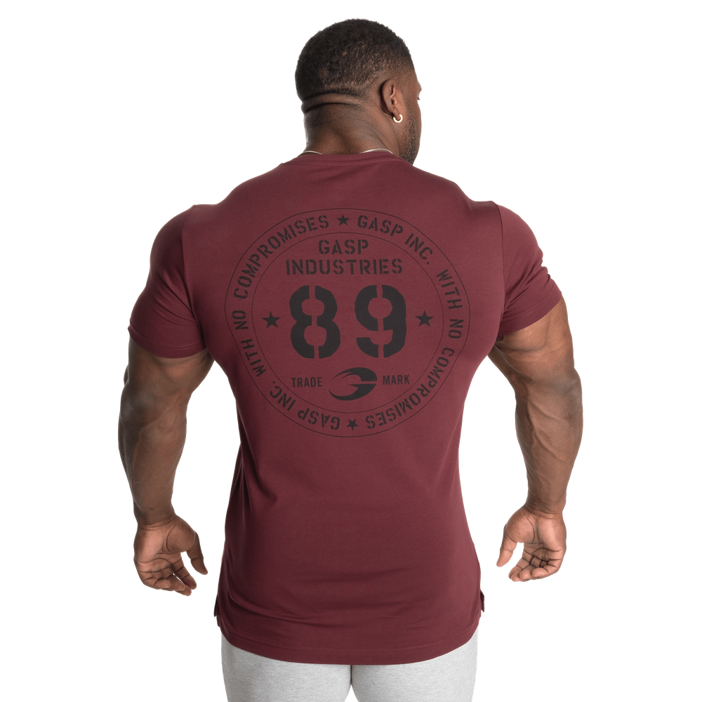 T-shirt Gasp 89 Classic Tapered marron