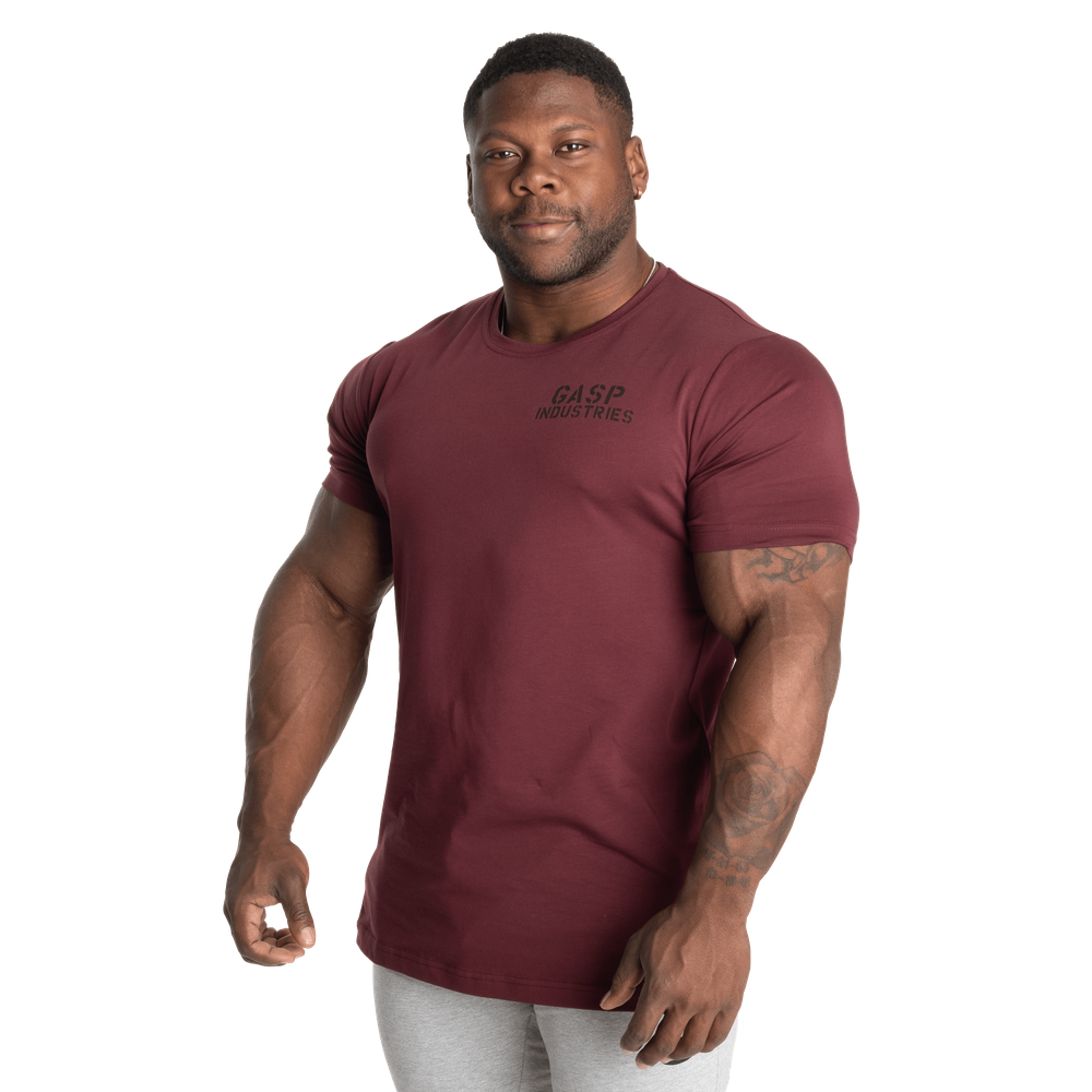T-shirt Gasp 89 Classic Tapered marron