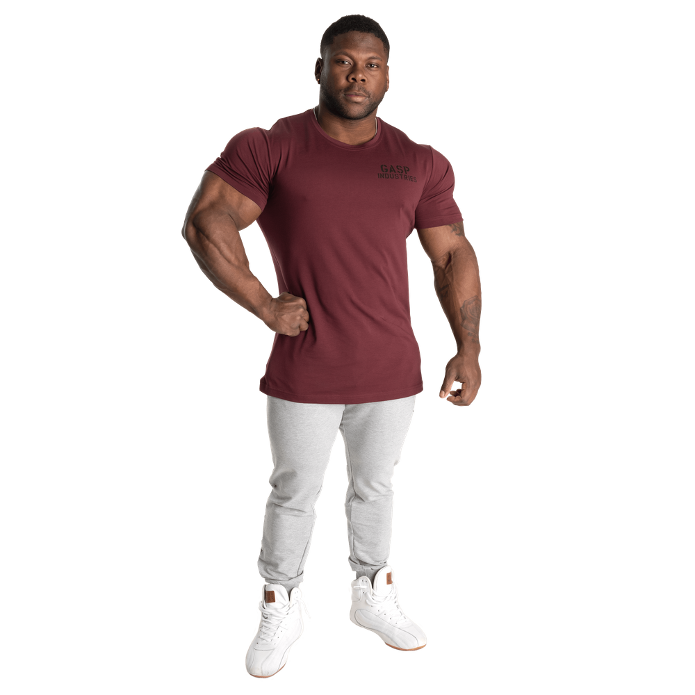 T-shirt Gasp 89 Classic Tapered marron