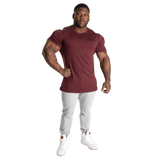 Gasp 89 Classic Tapered Tee Maroon