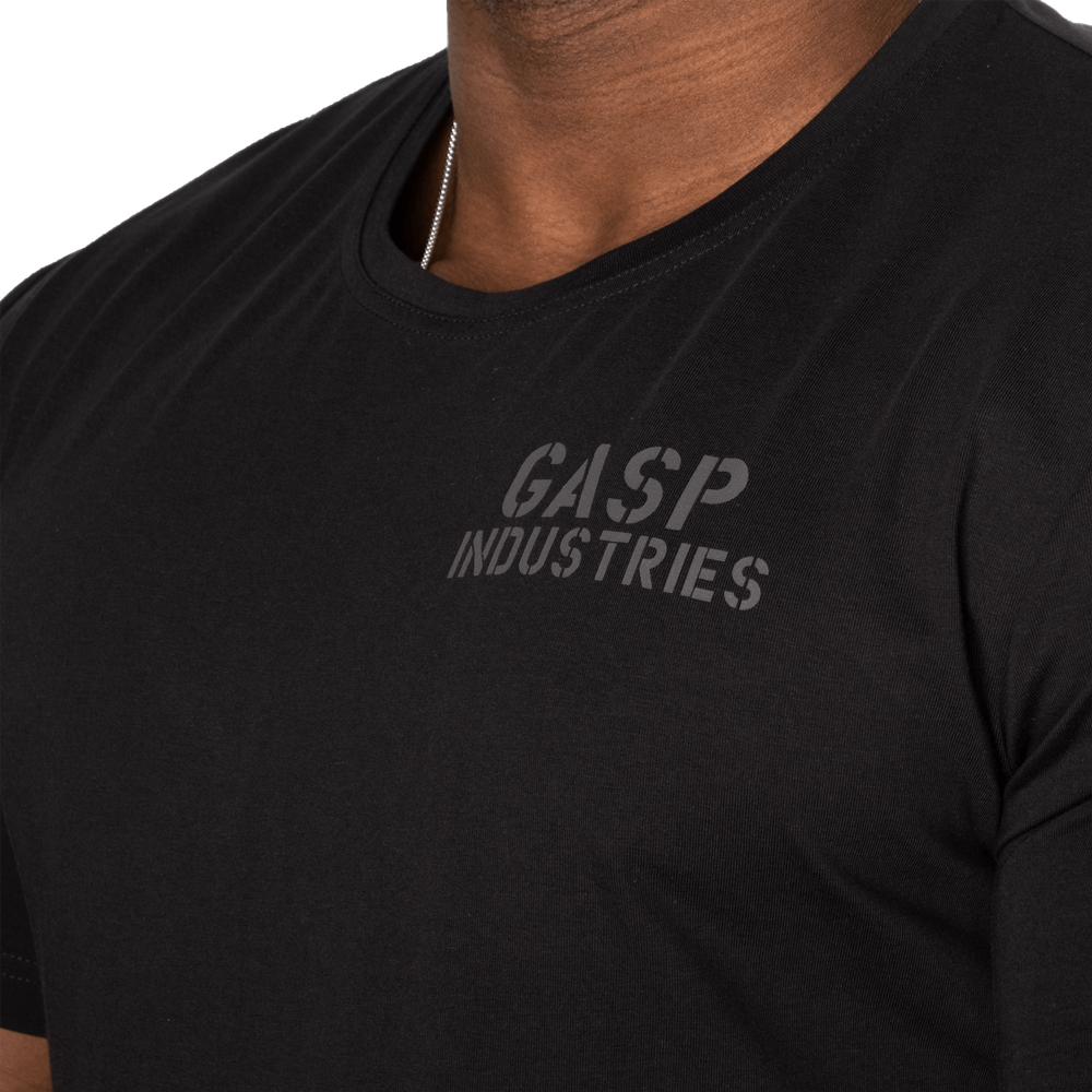 Gasp 89 Classic Tapered Tee Black