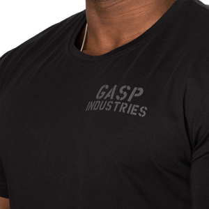 T-shirt Gasp 89 Classic Tapered noir