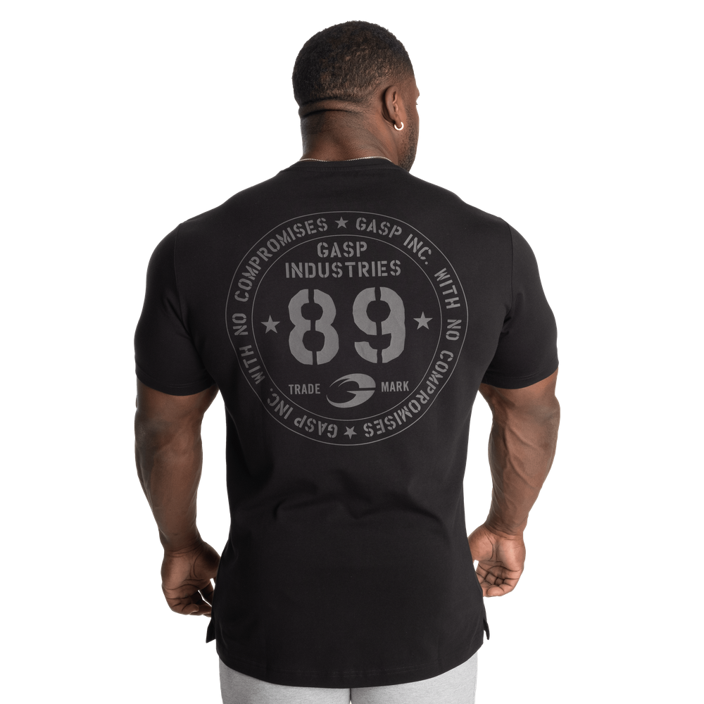 Gasp 89 Classic Tapered Tee Black