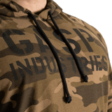 Gasp LS Thermal Hoodie Green Camoprint
