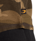 Gasp LS Thermal Hoodie Green Camoprint