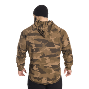 Gasp LS Thermal Hoodie Green Camoprint