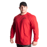 Gasp Throwback LS Tee Chili Red