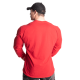 Gasp Throwback LS Tee Chili Red