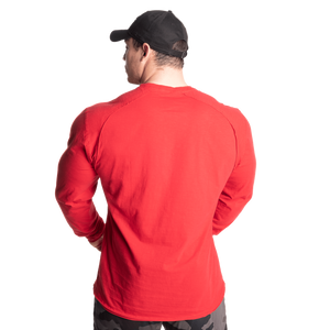 T-shirt Gasp Throwback LS rouge chili