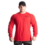 Gasp Throwback LS Tee Chili Red
