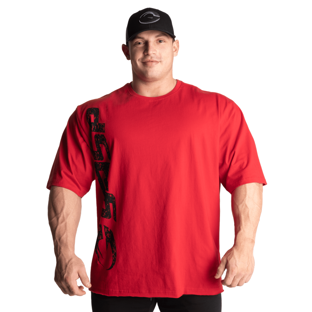 Gasp Iron Tee Chili Red