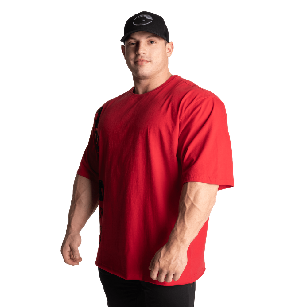 Gasp Iron Tee Chili Red