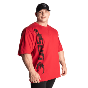 Gasp Iron Tee Chili Red