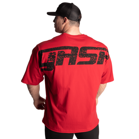 Gasp Iron Tee Chili Red