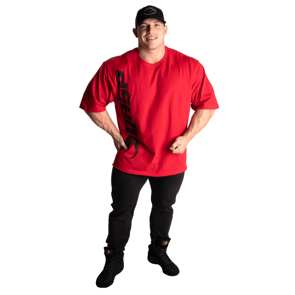 Gasp Iron Tee Chili Red