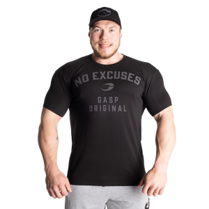 Gasp Atlas Tee No Excuses Black