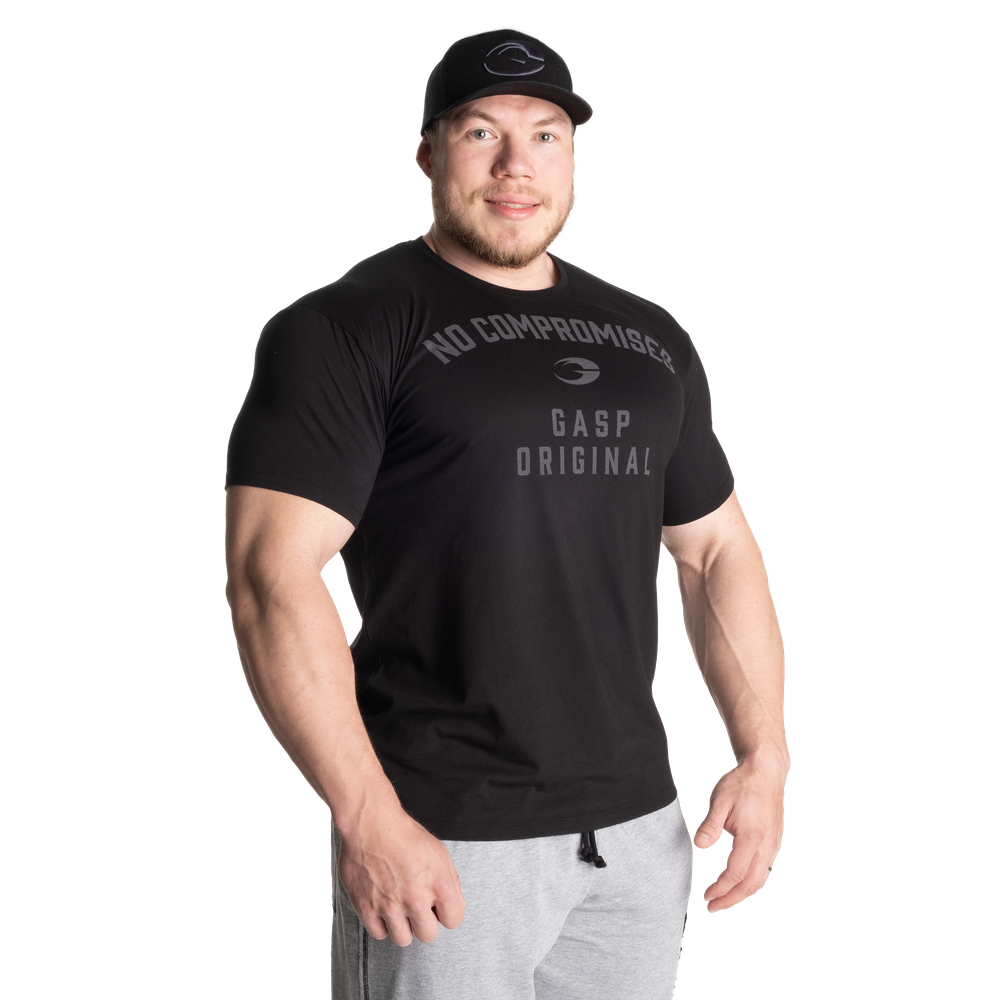 T-shirt Gasp Atlas No Compromis Noir