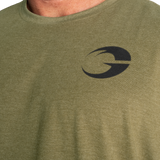Gasp Division Iron Tee Army Green