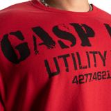 Gasp Iron Thermal Tee Chili Red